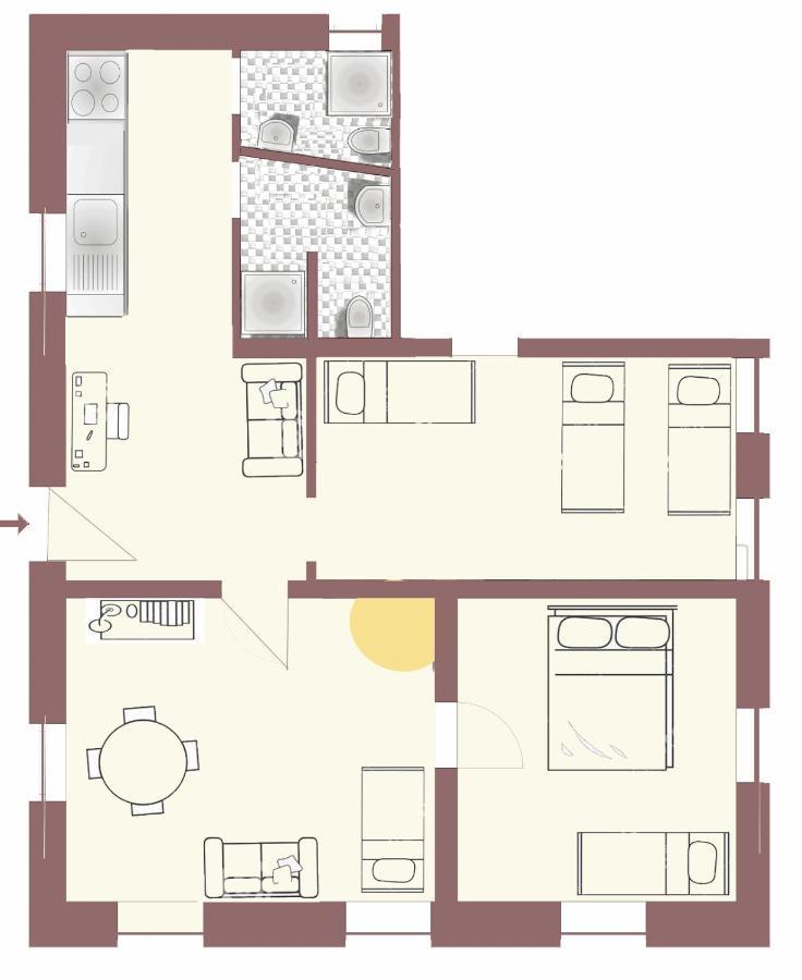 Ferienwohnung Elfriede - Wlan, 2 Baeder, Kueche, Freisitz, 2 Parkplaetze, Im Ortskern Malterdingen Dış mekan fotoğraf